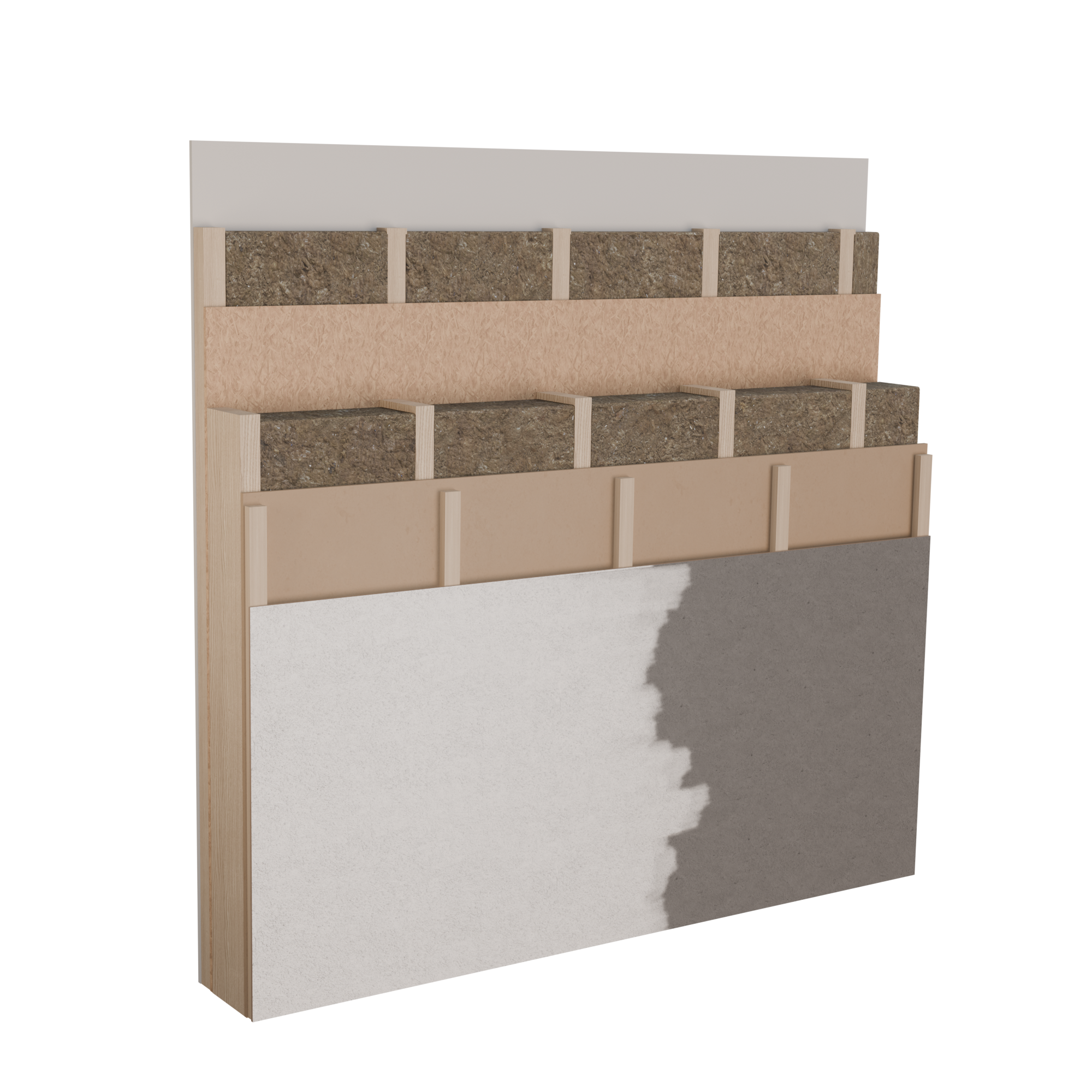 Zimmerei Fischer Holzwandaufbau